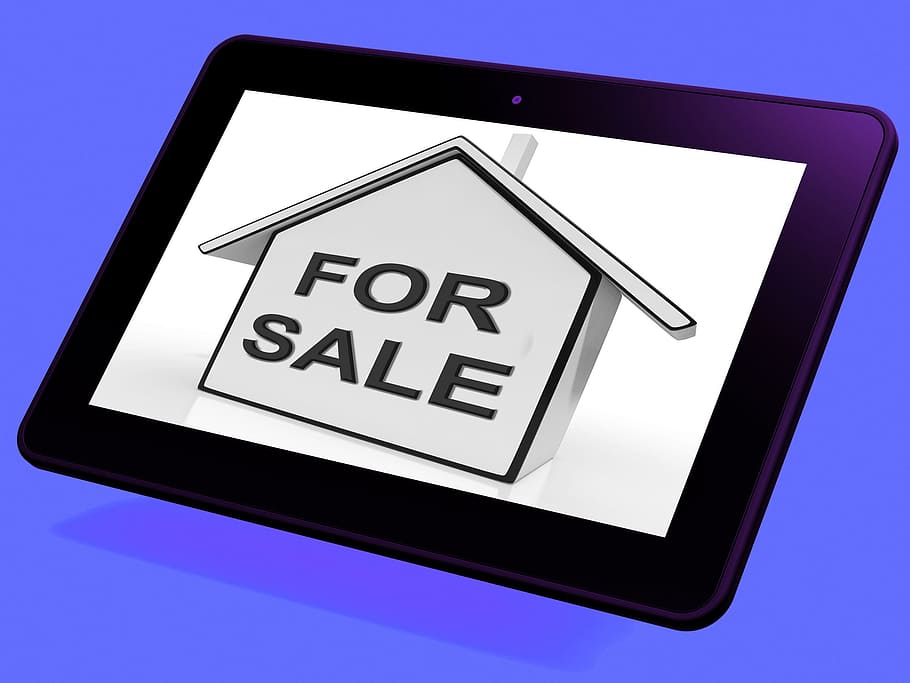 For Sale House Tablet Meaning Selling Or Auctioning Home, buy, HD wallpaper