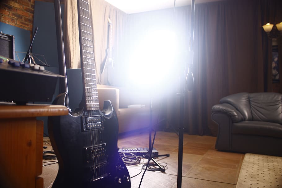 guitar, epiphone, sg, gothic, band, music, guitars, drums, amps HD wallpaper