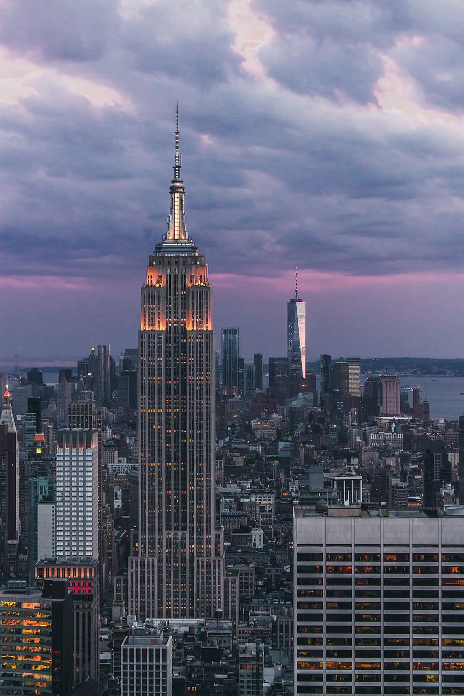 Empire State Building, building exterior, architecture, built structure HD wallpaper