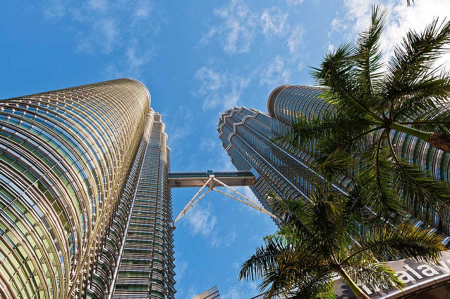 sky, travel, architecture, skyscraper, asia, malaysia, kong kuala HD wallpaper