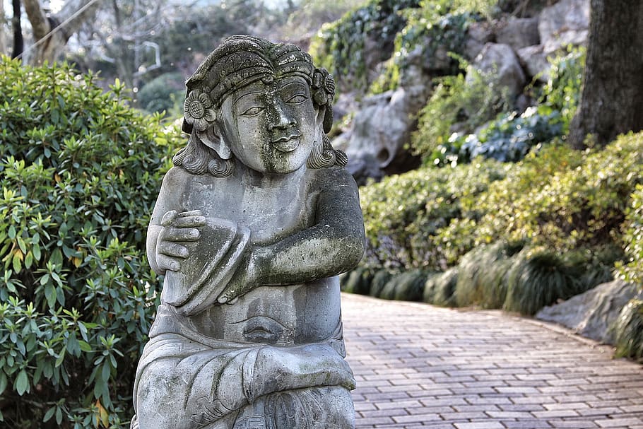 statue, sculpture, art and craft, representation, human representation HD wallpaper