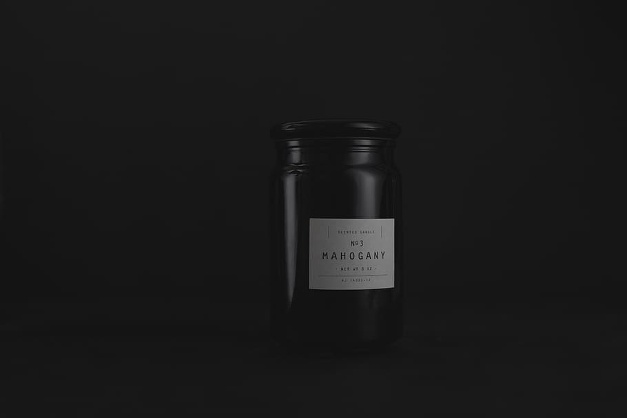 black and white jar, studio shot, black background, western script HD wallpaper