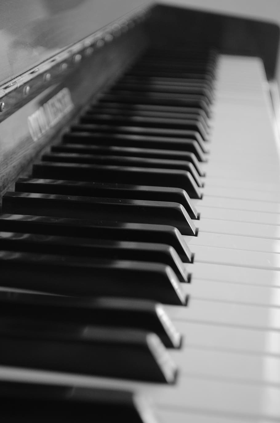 piano, piano keyboard, sheet music, keyboard instrument, notenblatt, HD wallpaper