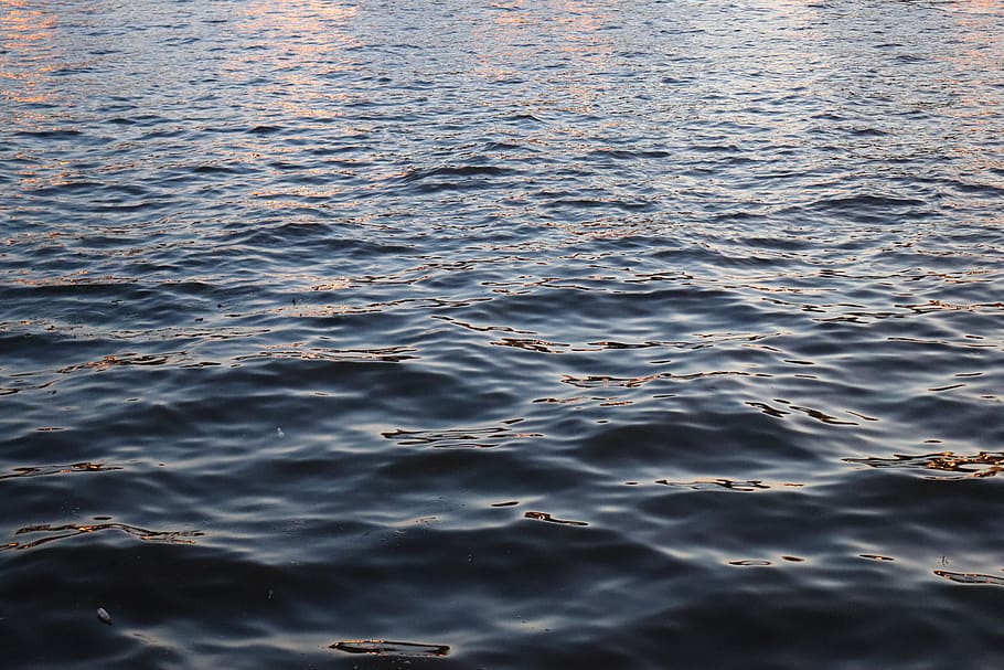 flat lay photography of body of water, moscow, outdoors, ripple, HD wallpaper