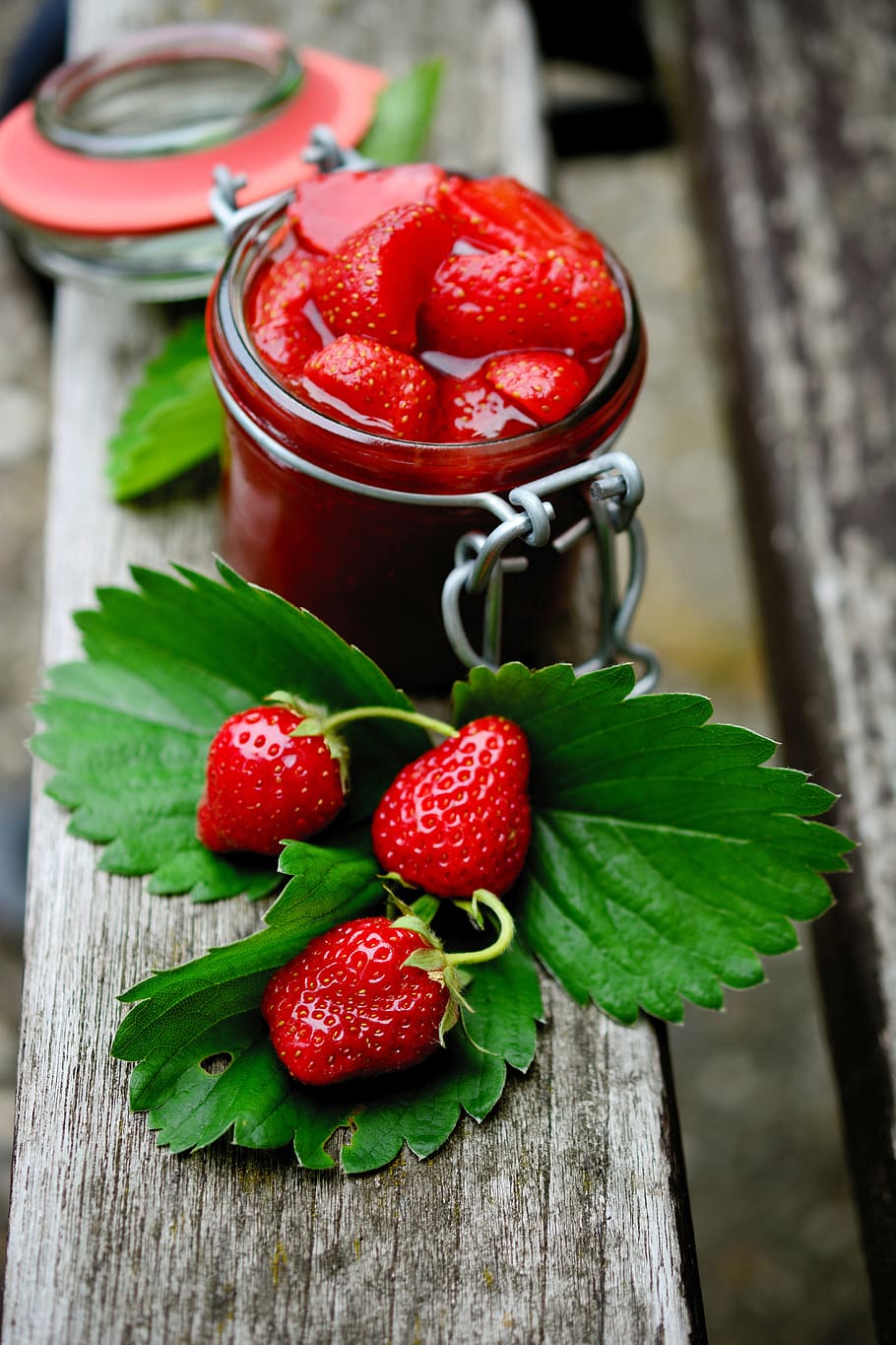 strawberries, fruit, eat, red, food, vitamins, fresh, ripe HD wallpaper