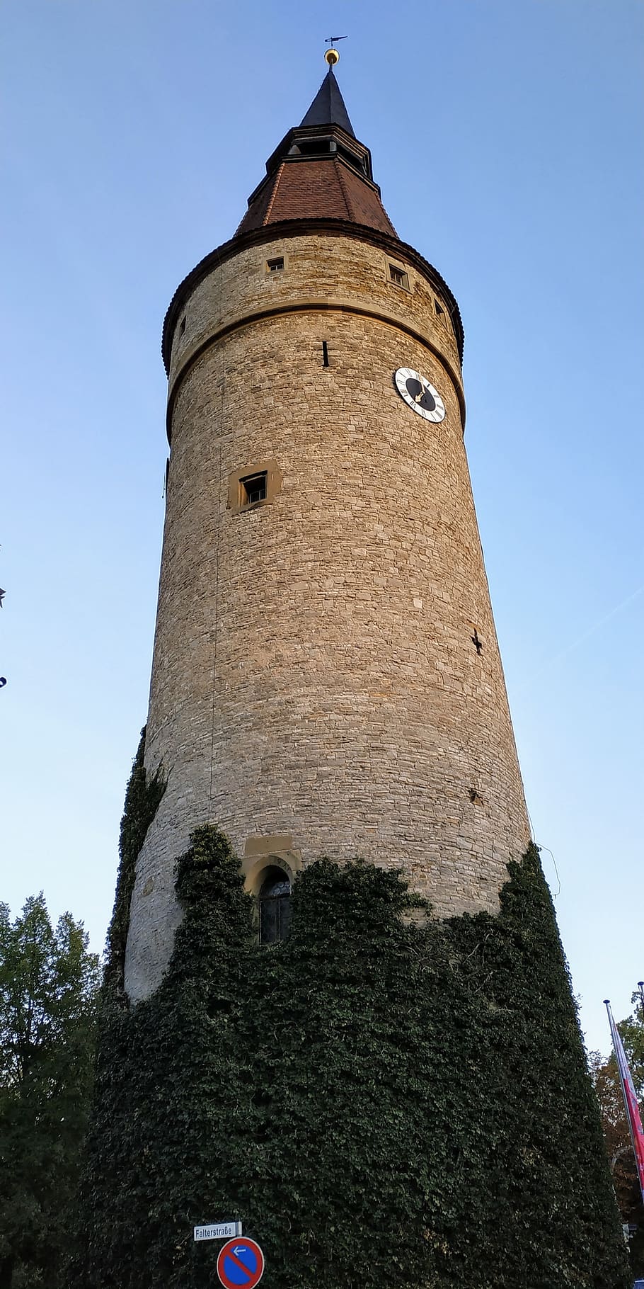 kitzingen, tower, butterfly tower, building, clock, architecture HD wallpaper