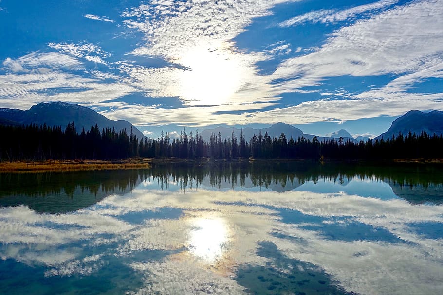 Body of Water, bright, calm, clouds, dawn, daylight, environment HD wallpaper