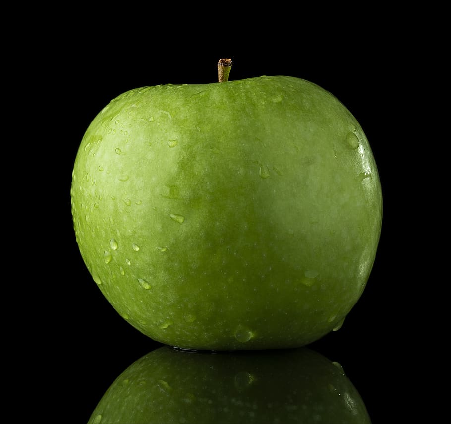 apple, green, fresh, fruit, organic, delicious, diet, green color HD wallpaper