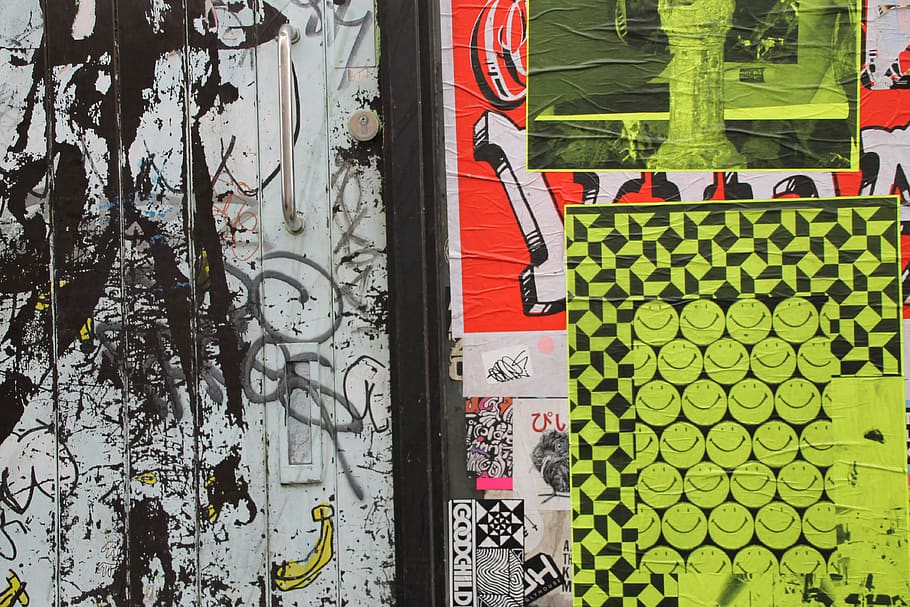 londres, graffiti, art and craft, day, wall - building feature HD wallpaper