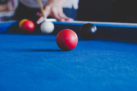 person playing billiard, furniture, indoors, room, table, morocco HD wallpaper