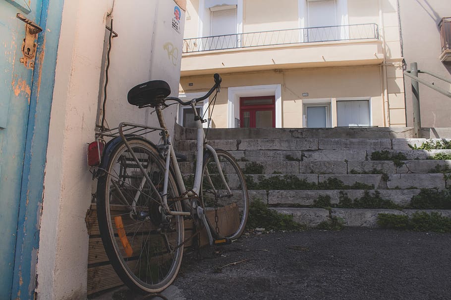 machine, wheel, bicycle, transportation, vehicle, streetart HD wallpaper