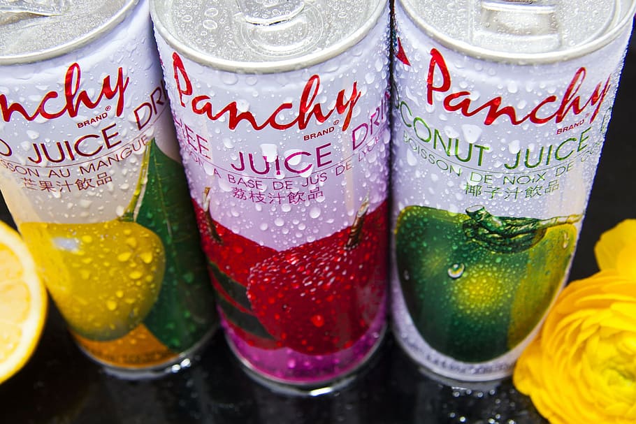 tin, juice, can, beverage, drink, cold, fresh, sweet, food and drink HD wallpaper
