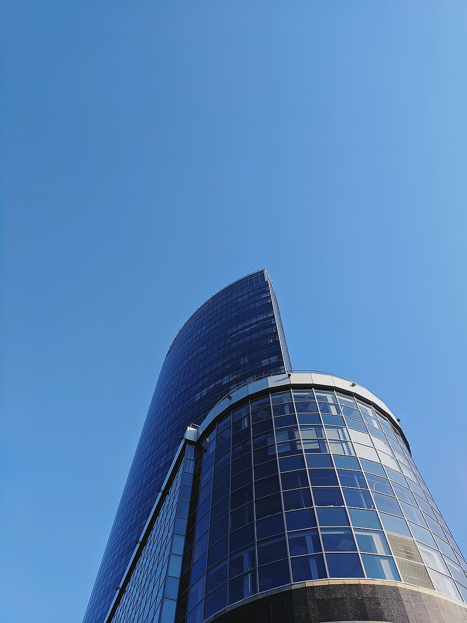 high rise building, architecture, low angle view, building exterior HD wallpaper