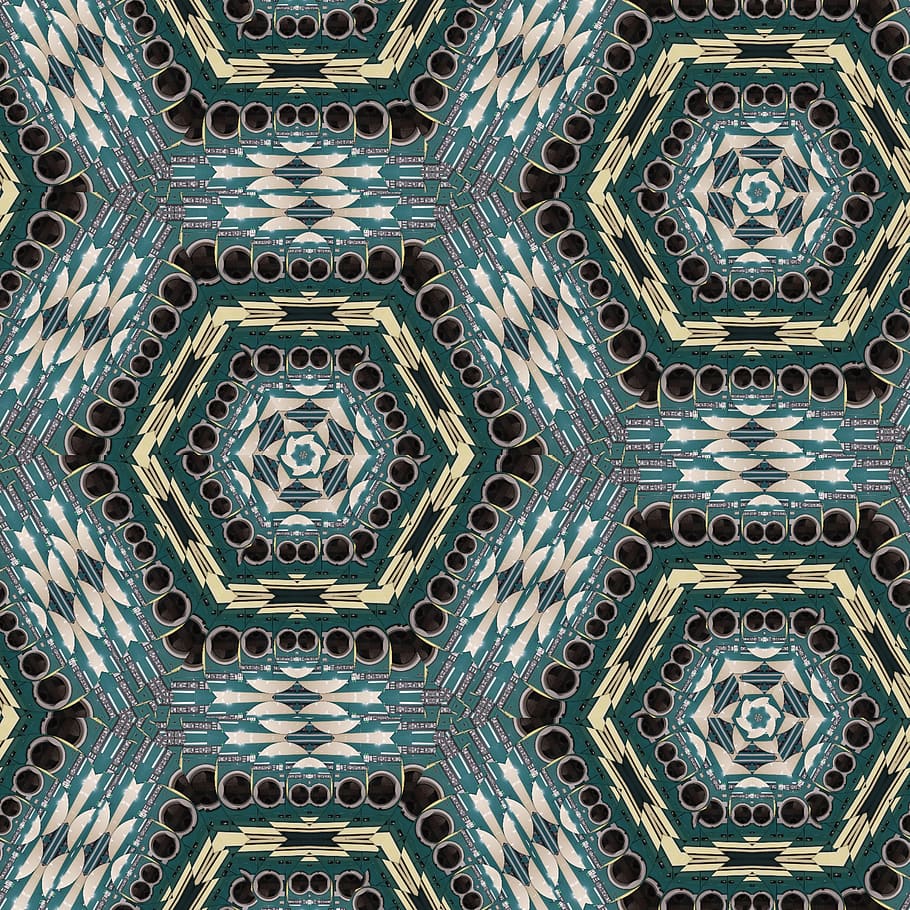 Multicolored Mandala Decor, abstract painting, art, artistic HD wallpaper