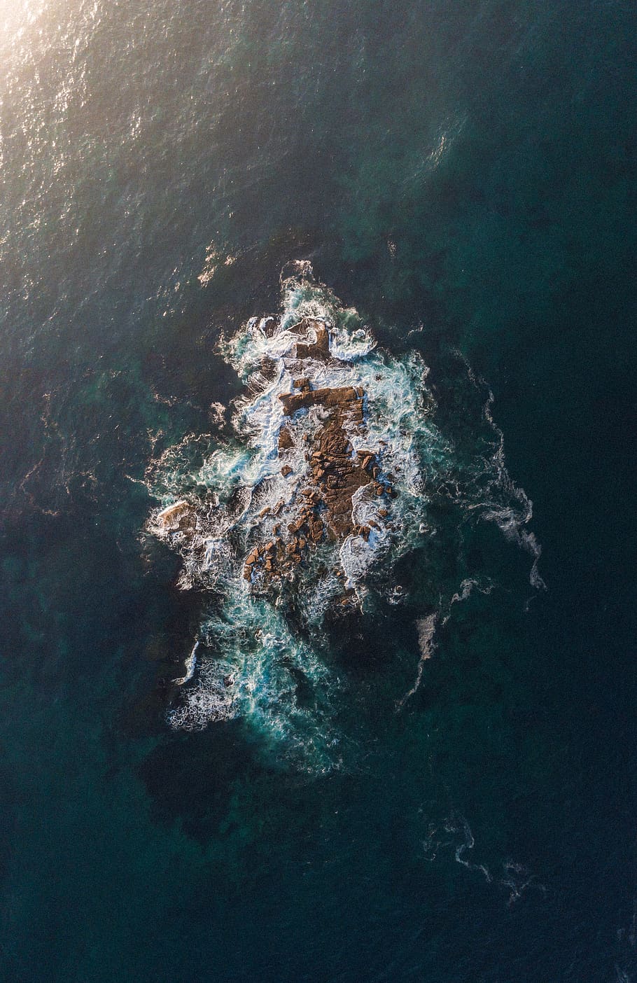 aerial photography of beach, australia, sydney, rock, astronomy, HD wallpaper