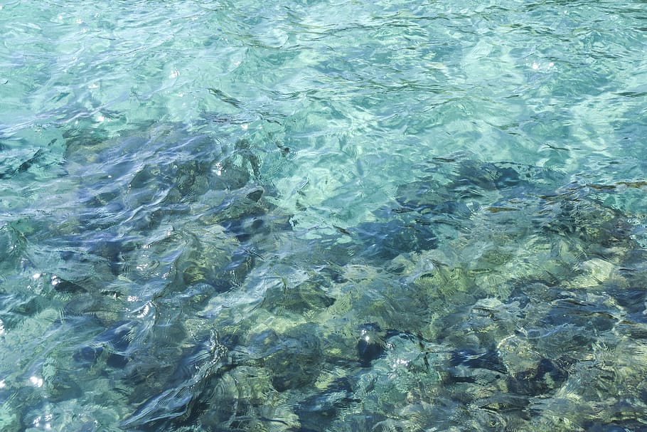 water, sea, ocean, surface, background, texture, nature, natural HD wallpaper