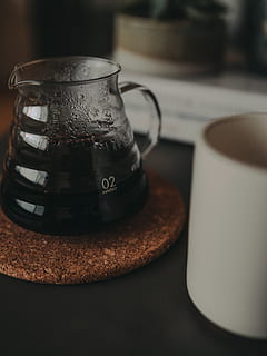 cup, coffee cup, jug, pottery, saucer, stein, latte, beverage HD wallpaper