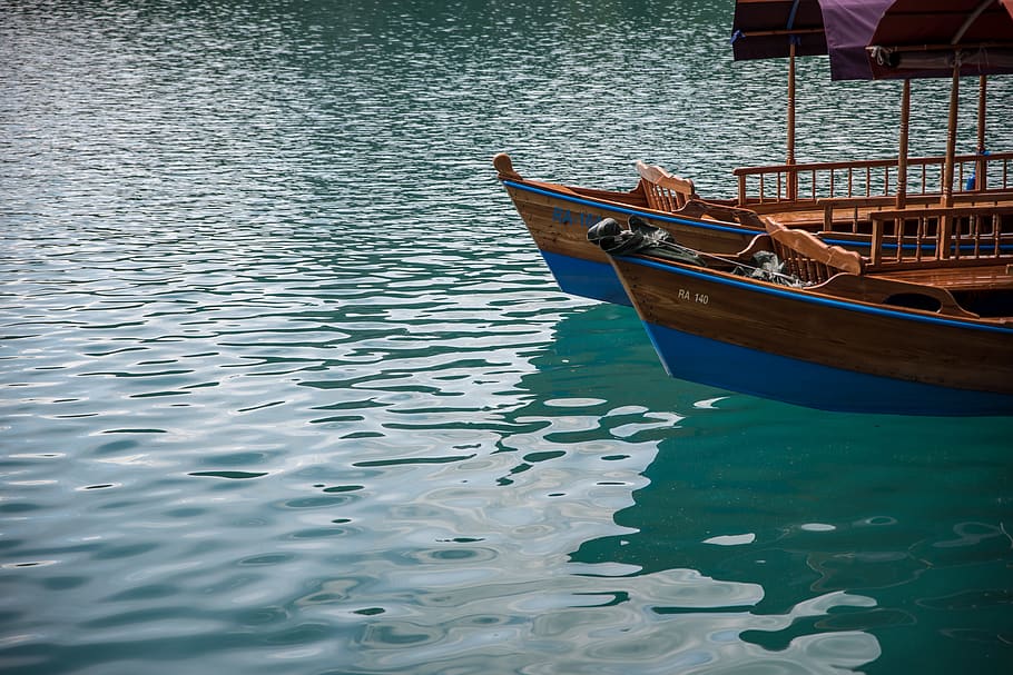 slovenia, bled, nautical vessel, water, mode of transportation HD wallpaper
