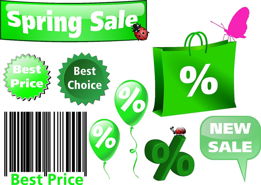 sale, winter, graphic, graphical, off, discount, green color HD wallpaper