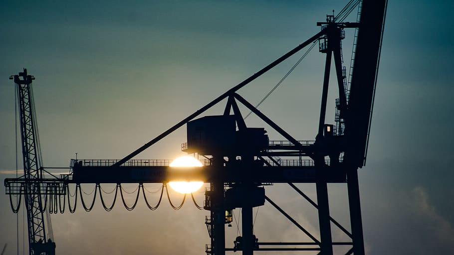 emden, germany, ship, trading, global, market, handel, verladung HD wallpaper