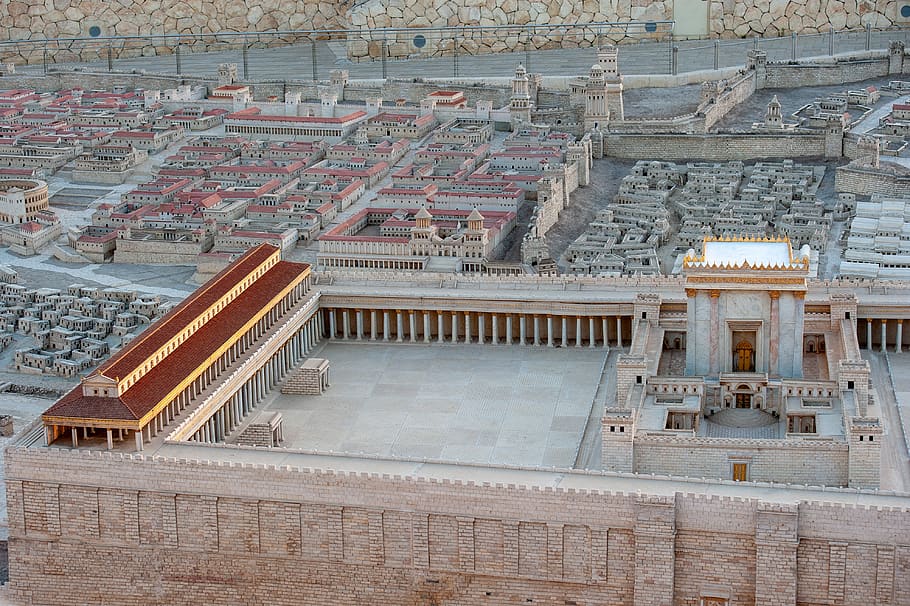 jerusalem, temple, model, religion, culture, architecture, tourism HD wallpaper