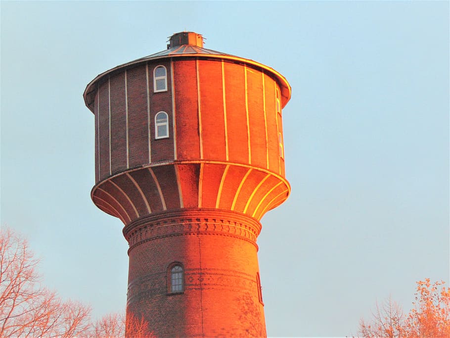 tower, sunrise, sky, experimental, building exterior, architecture HD wallpaper
