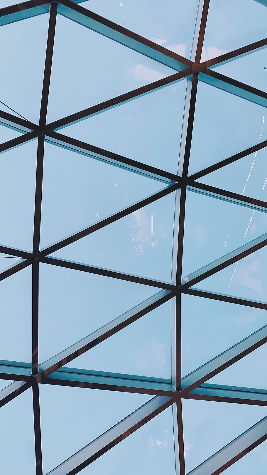 building, architecture, window, skylight, utility pole, triangle HD wallpaper