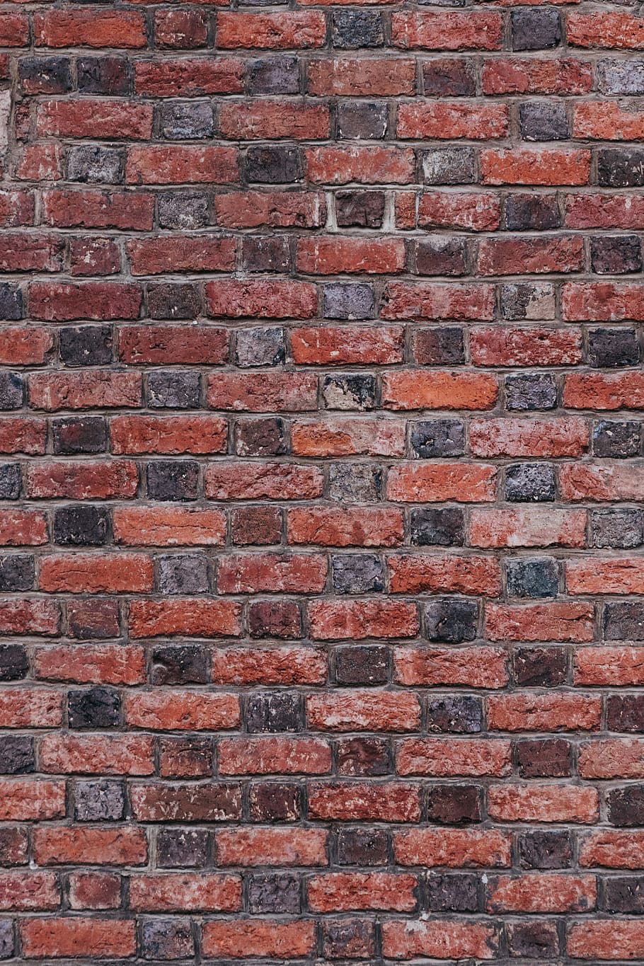 brown bricked wall, full frame, backgrounds, brick wall, pattern HD wallpaper