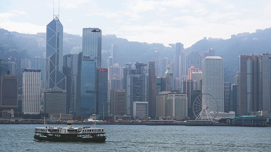 hong kong, building, architecture, building exterior, nautical vessel HD wallpaper