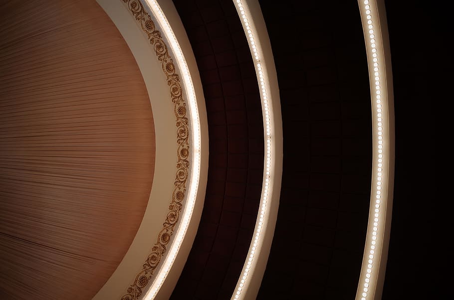 building, architecture, arched, staircase, vault ceiling, pattern HD wallpaper