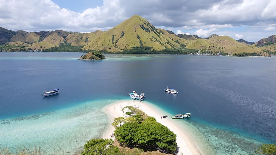 indonesia, pulau kelor, island, water, scenics - nature, sea, HD wallpaper