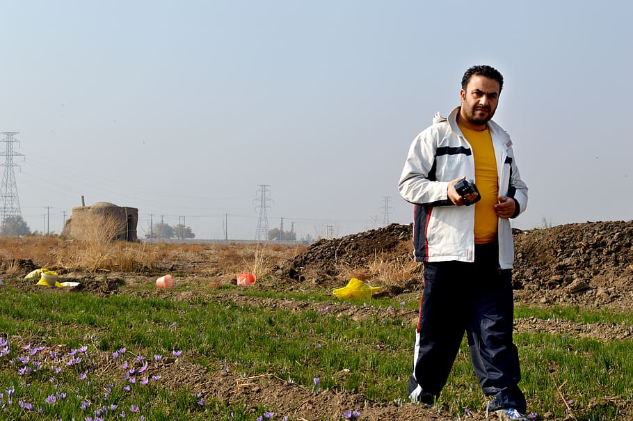 iran, mashhad, plant, one person, real people, nature, sky HD wallpaper