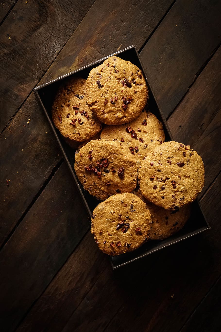 cookies on the box, food and drink, baked, sweet food, freshness HD wallpaper
