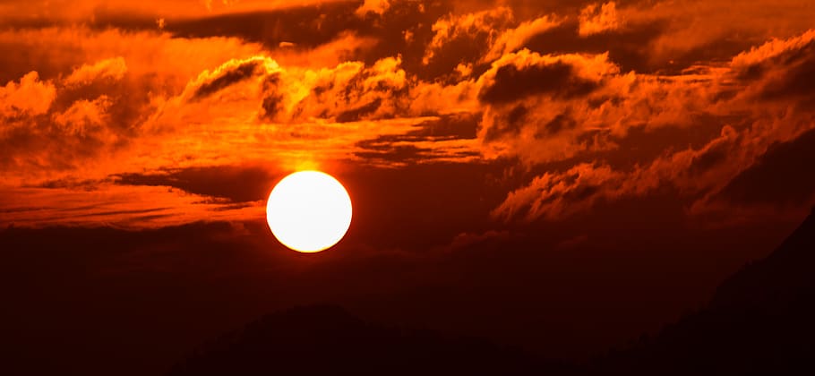 india, singtur range, landscape, clouds, evening, sun, wallpaper HD wallpaper