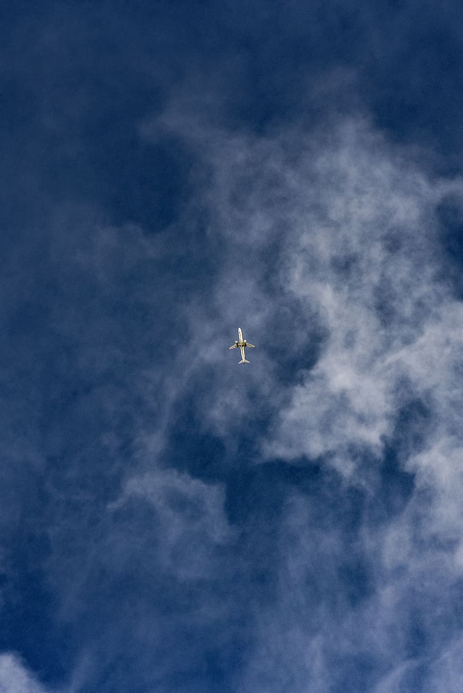 sky, blue, cloud, smoke, aircraft, plane, airplane, cloud - sky HD wallpaper