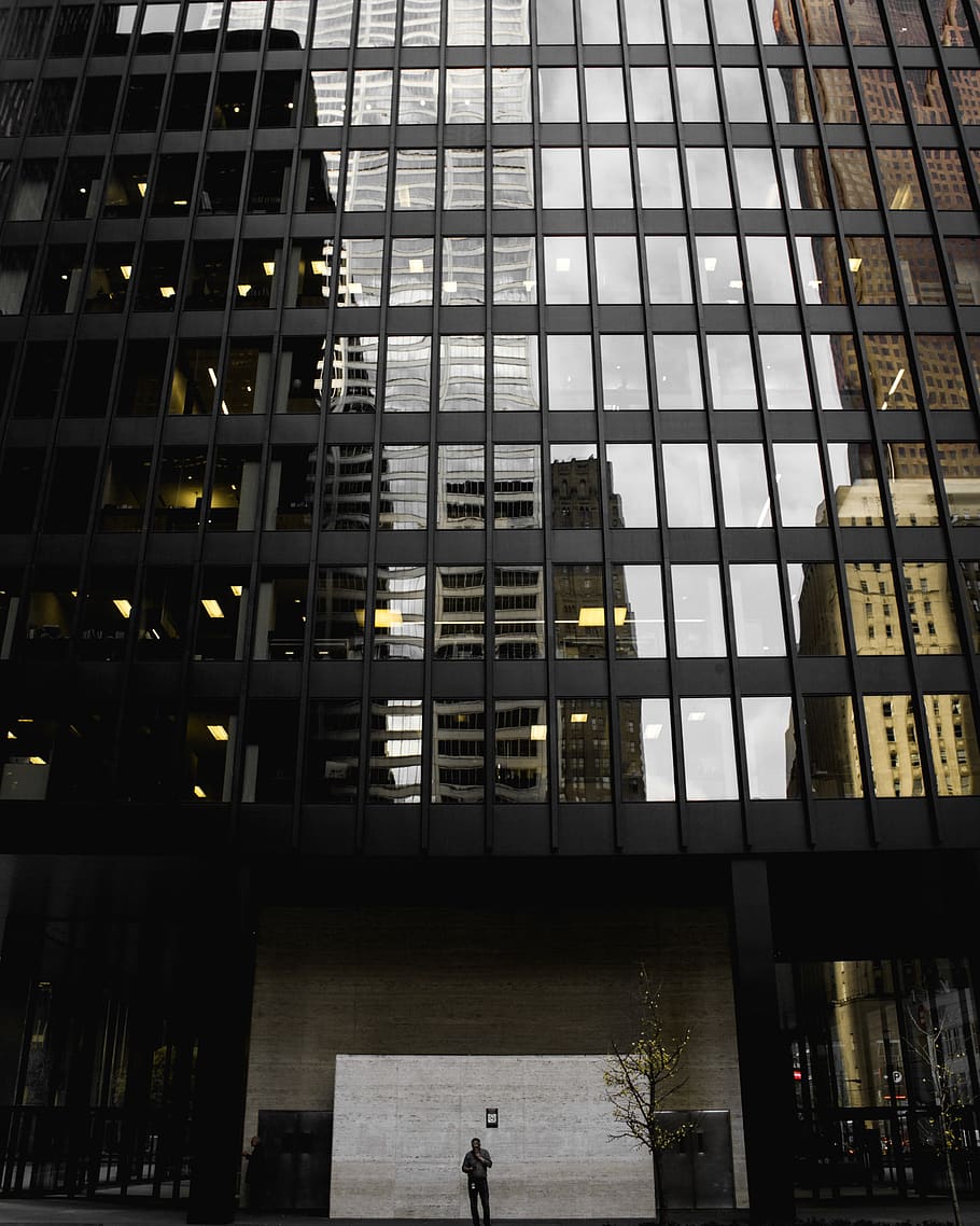 canada, toronto, structure, glass, urban, street, ontario, architecture HD wallpaper