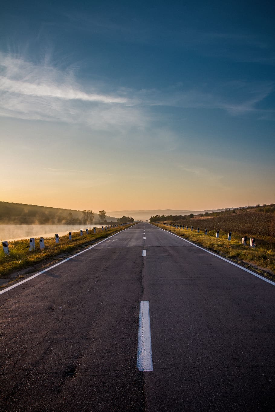 moldova, road, transportation, sky, direction, the way forward HD wallpaper