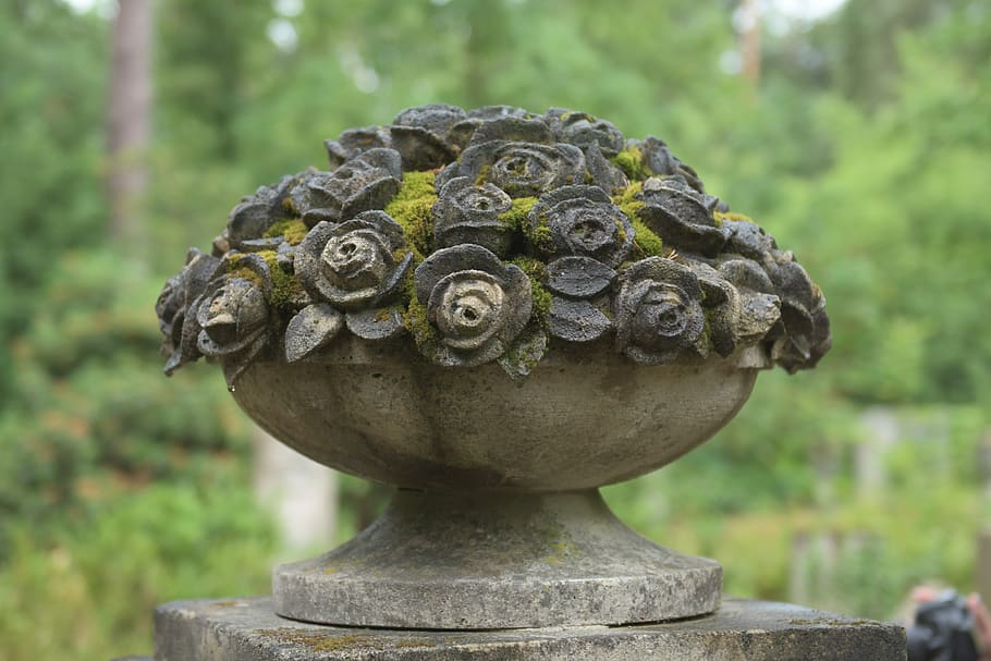 cemetery, stone, tomb, grave, sculpture, mourning, religion HD wallpaper