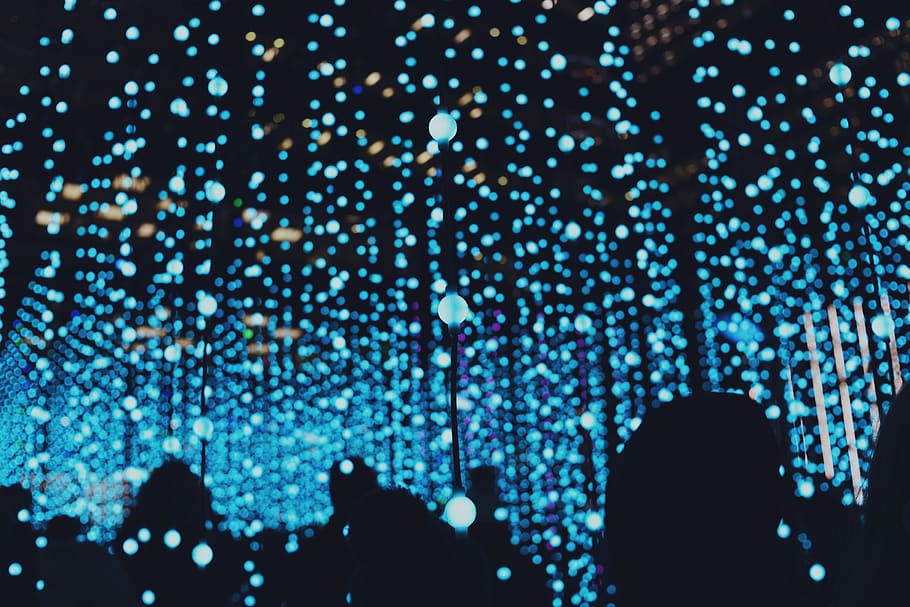 person, human, paper, light, art, crowd, confetti, graphics HD wallpaper