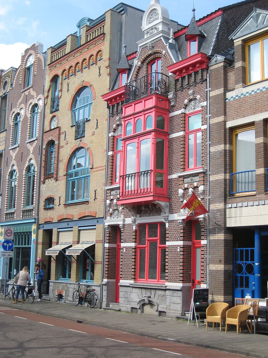 architecture, facades, city, building exterior, built structure HD wallpaper