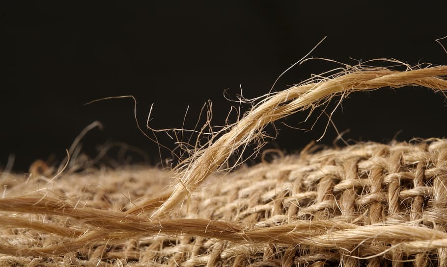 burlap, macro, organic, rough, woven, material, fabric, textile HD wallpaper