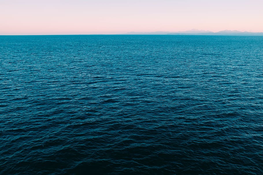blue sea during daytime, water, ocean, sky, new zealand, horizon, HD wallpaper