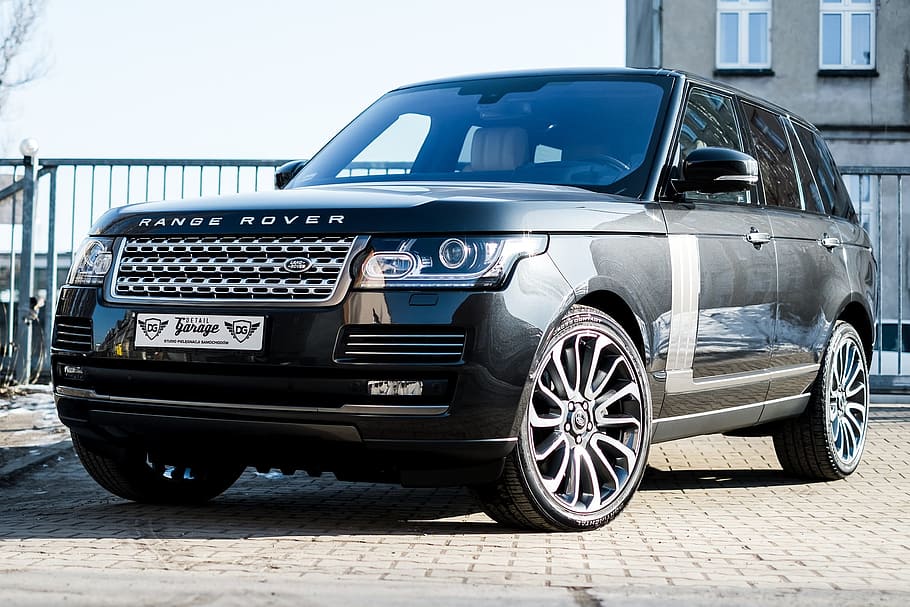 land, rover, range, jeep, auto, automobile, sporty, rich, shiny HD wallpaper