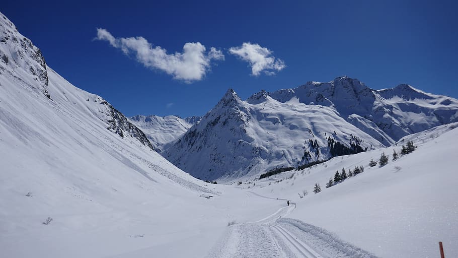 snow, winter, mountain, cold, mountain summit, ice, panoramic image HD wallpaper