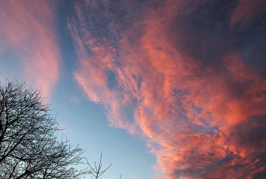 finland, espoo, winter, sunset, harmony, sky, epic, cloud - sky HD wallpaper