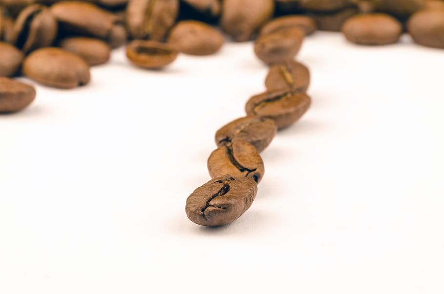 Pile of Coffee Bean, aroma, background, beans, brown, caffeine HD wallpaper