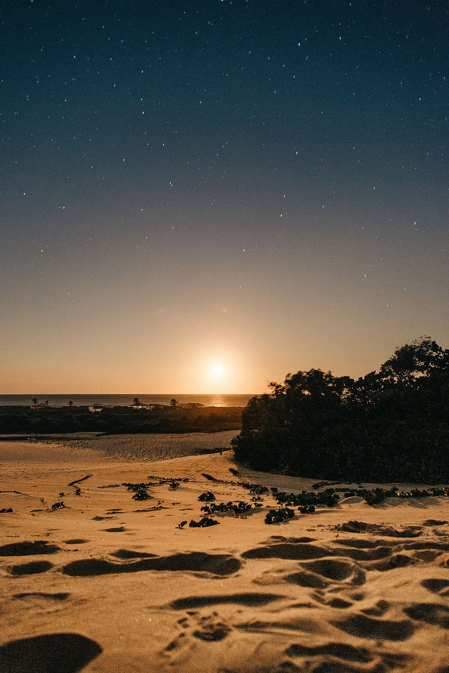 brown sand, sky, scenics - nature, beauty in nature, tranquility HD wallpaper