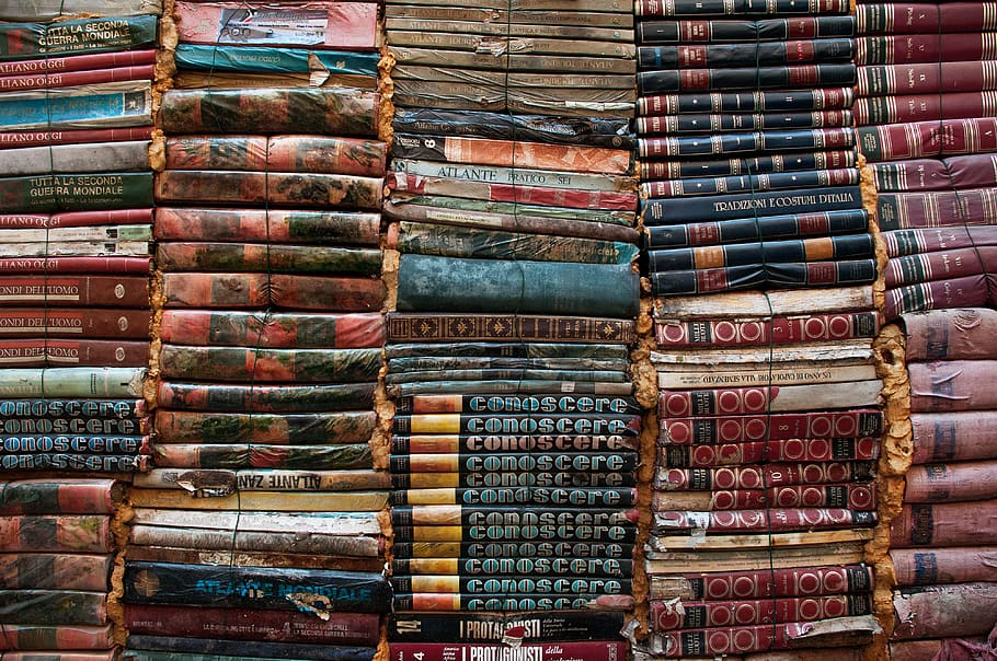 old, books, study, knowledge, vintage, library, school, large group of objects HD wallpaper