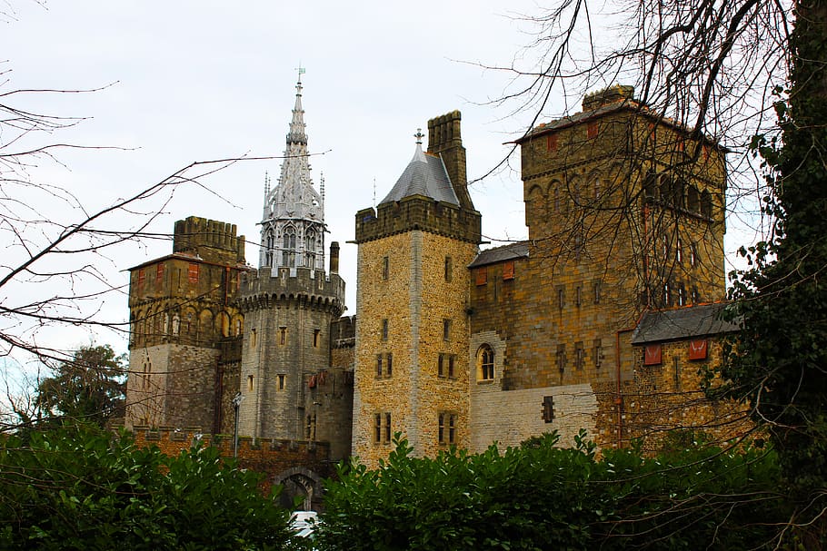 castle, fort, tower, medieval, architecture, fortress, building HD wallpaper