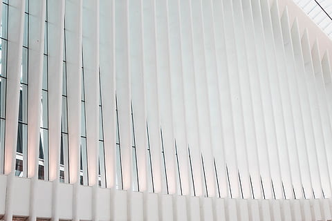 white concrete building, architecture, oculus, u.s.a., new york HD wallpaper